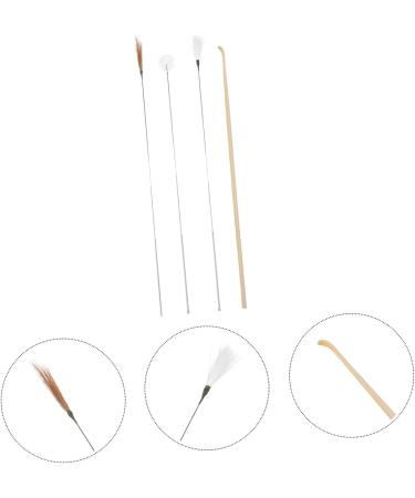 Earwax Cleaner Tool Household Cleaning Tools Cleaning Tools 1 Set Ear Picking Tool Metal Chicken Silver Needle Ear Cleaning Kit Ear Cleaning Tool Earwax Removal Stick As Shown 19x0.5cm - Buy Online on GoSupps.com