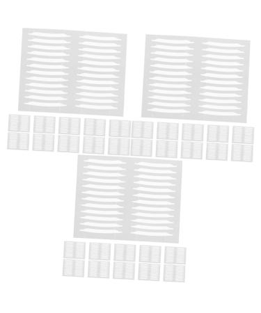 Angoily 90 Sheets Double Sided Double Eyelid Sticker Instant Eye Lid Lift Strips Eyelid Makeup Kit Female Eyelid Clear Stickers Natural Eyelid Patches Korean Tape Woman White Tool