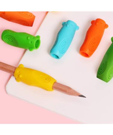 Simmpu Pen Holder | Ergonomic Writing Aid for Children | 8-Piece Silicone Correction Set | Ideal for Training & Support - Buy Online on GoSupps.com