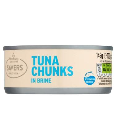 Morrisons Savers Tuna Chunks in Brine 145 g
