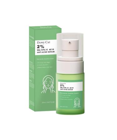 Salicylic Acid Solution Salicylic Acid 2% Solution Gentle Exfoliating Serum for Smoother & Clearer Skin Daily Use Facial Serum (20 mL)