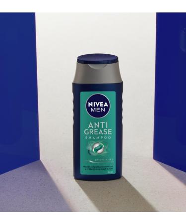 NIVEA MEN Anti Grease Shampoo for oily hair with sage for men 400 ml - Buy Online on GoSupps.com