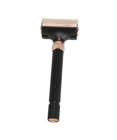 Reusable Double-Sided Razor Blade Holder for Women - Manual Shaving Handle in Black | Ideal for Hair Salons - International Shipping Available - Buy Online on GoSupps.com