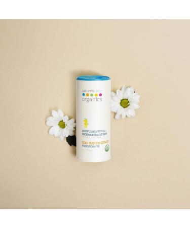 Nature's Baby Organics 100% Organic Baby Powder with Aloe - 4 oz (Pack of 2) | Talc-Free, Corn-Free, Hypoallergenic - Buy Online on GoSupps.com