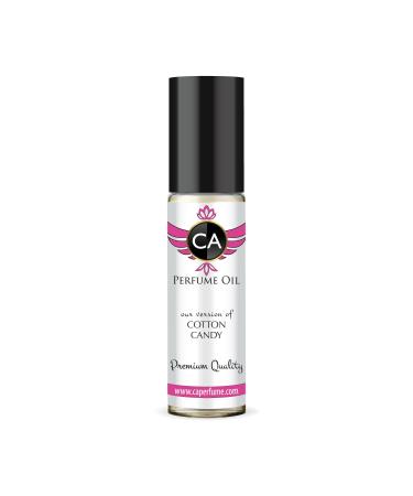 CA Perfume Impression of Cotton Candy For Women & Men Body Oil Dupes Roll-On 0.3 Fl Oz/10ml