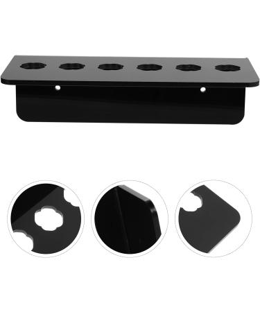 Premium Wall-Mounted Hairdresser Scissor Holder - Acrylic Hair Organizer (19x7.7cm) for Salon Storage - Dressoos - Buy Online on GoSupps.com