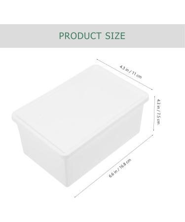 Alipis Box Sheet storage container Sundries Storage Bucket storage box Fragrant beads soap dispenser Laundry Detergent Bin large capacity bucket white household laundry powder bin - Buy Online on GoSupps.com