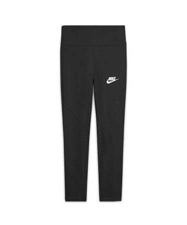 Nike Girls Leggings G NSW Favorites Gx Hw Legging L Black/White