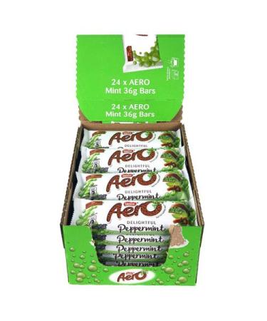 Nestl Nestl Aero Peppermint Bar 36g - Pack of 24