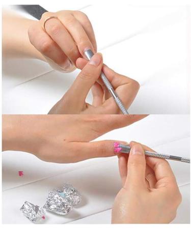 1pc Cuticle Pusher Spoon Stainless Steel Cuticle Remover Double-end Nail Cleaner Cutter Manicure Pedicure Tool - Buy Online on GoSupps.com