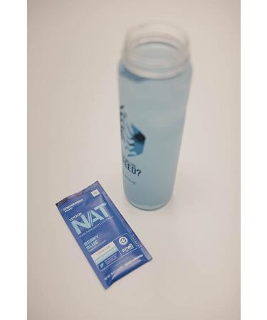 Berry Blue Keto//OS NAT Charged - 20 Count Exogenous Ketones BHB Salts - Workout Energy Boost for Men and Women - Buy Online on GoSupps.com
