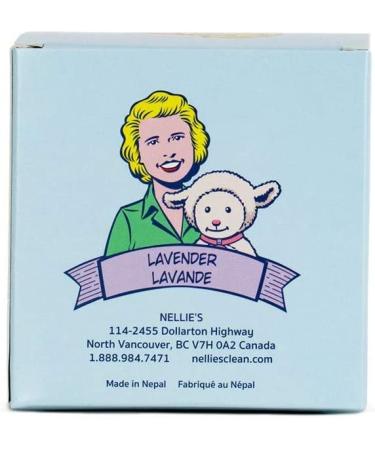 Nellie's Lavender Scented Dryerball â€“ Eco-Friendly Fabric Softener Alternative - Buy Online on GoSupps.com