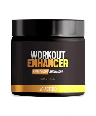 Actizio Sweat More Burn More 'Workout Enhancer' Gel - Makes You Sweat Faster & Harder Hot Cream for Women and Men 5oz