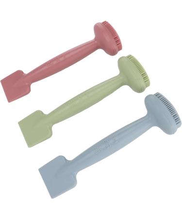 Silicone Face Mask Applicator Facial Mask Brushes Double End Facial Mask Brush for Apply Cream Lotion - Buy Online on GoSupps.com