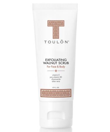 Exfoliating Face Scrub - Walnut Facial Exfoliator for Face & Body | Best Scrub for Men & Women - International Shipping Available - Buy Online on GoSupps.com