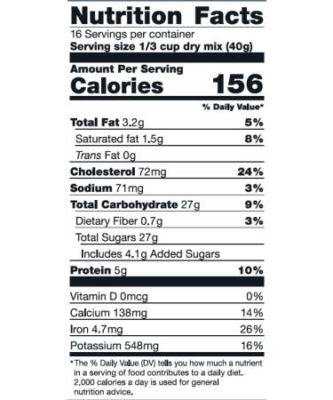 French Crepes Mix 16oz Pack - Just Add Milk - Resealable & 100% Recyclable - Buy Online on GoSupps.com