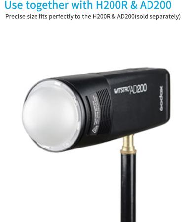 Godox AK-R11 Diffuser Dome for V1 Round Head Flash - Compatible with AD100Pro / H200R - Buy Online on GoSupps.com