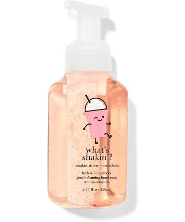 White Barn Candle Company Bath and Body Works Gentle Foaming Hand Soap w/Essential Oils- 8.75 fl oz - Winter 2020 - Many Scents! (White Barn Merry Cookie)