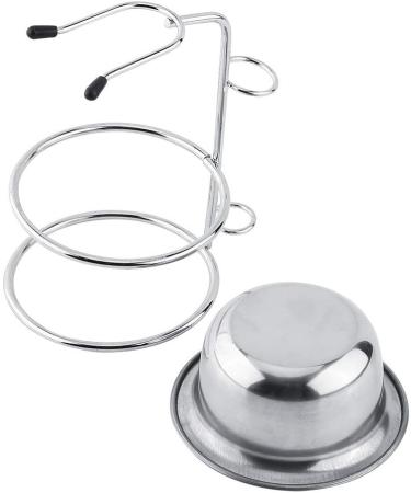 DEWIN Men's Stainless Steel Shaving Bowl Set - Premium Shaving Brush Holder & Soap Cup Bowl for Smooth Shaving Experience - Buy Online on GoSupps.com