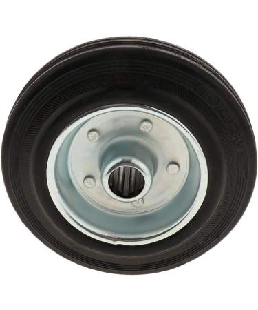 Castors 8 Inch Furniture Casters Solid Tyre Front Caster Walking Aids Wheelchairs Replacement Wheel Wearproof Silence - Buy Online on GoSupps.com