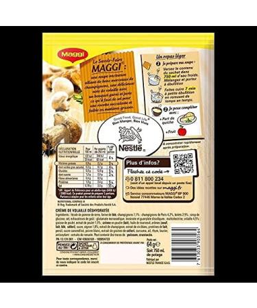  Epicerie sal e NESTLE MAGGI - Forest Chicken Cream 64G - Pack of 4 - Special Offer - Buy Online on GoSupps.com