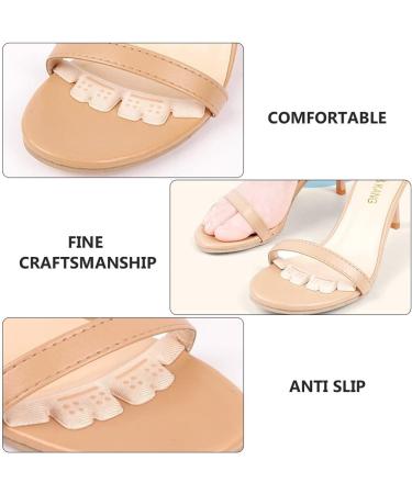 Happyyami 6 Pairs High Heel Cushions Forefoot Pads & Comfort Shoe Inserts for Women | Anti-Wear Beige Cushioning for High Heels - Buy Online on GoSupps.com