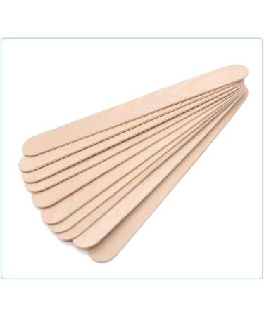50 Pack Wooden Spatula for Hair Removal - Birch Waxing Sticks & Disposable Cosmetics Applicators - Buy Online on GoSupps.com