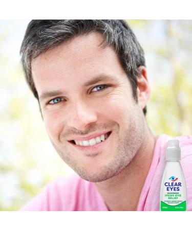 Clear Eyes Seasonal Relief Eye Drops - Astringent & Lubricant Redness Relief 0.5 fl oz - Fast Shipping Internationally - Buy Online on GoSupps.com