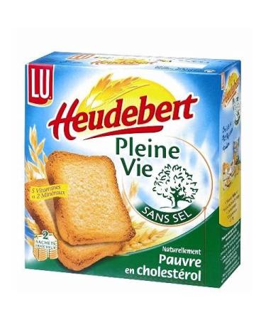 LU Heudebert Set of 4 Full Life Salt Free Rusks 300 g