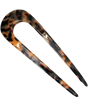 amangul Shaped Hair Pin Fork Sticks 2 Prong Acetate Tortoise for Hairpin - Buy Online on GoSupps.com