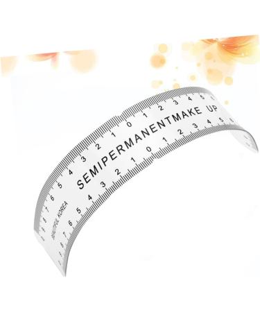 HAPINARY 4 Pcs Flexible Eyebrow Measure Embroidery Supply Lamination Tool Reusable Brow Ruler Black - Buy Online on GoSupps.com