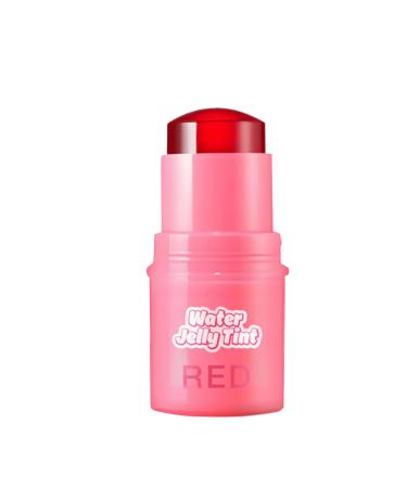 4PCS Milk Jelly Blushs Milk Blush Stick Makeup Lip Tint Milk Jelly Tint Milk Cooling Water Jelly Tint Lip Stains With Buildable Watercolor Finish Face Blushes Sheer Lip & Cheek Stain Lip Gloss (1 RED S) 5 g (Pack of 1) Red 1