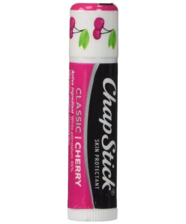 ChapStick Classic Cherry Lip Balm 0.15 oz (Pack of 24)