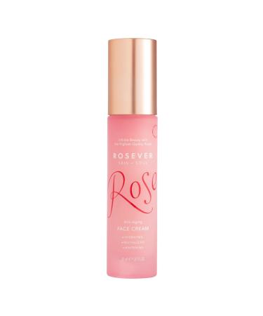 Rosever Skin Soul Face Cream with Rose Extract | Daily Moisturizer for Soft and Smooth Skin | Lightweight & Nourishing Formula 1 fl oz