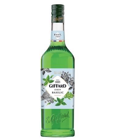 Giffard - Basil Syrup - French Recipe and Manufacture - Floral and Fresh - 1 Liter