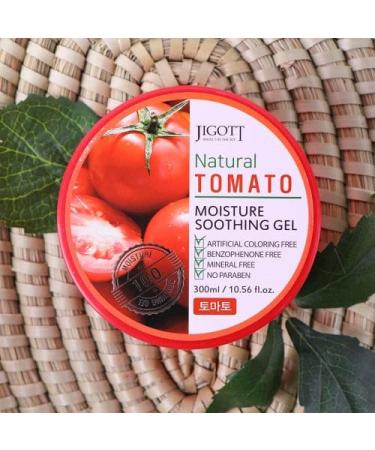 Natural Tomato Moisture Soothing Gel 300ml - Paraben-Free Mineral-Free Artificial Coloring Free - Hydration & Soothing for All Skin Types - Buy Online on GoSupps.com