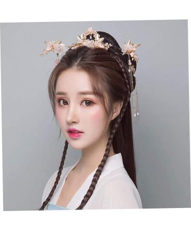 Chinese Hairpin Tassel Chinese Hair Sticks Long Tassel Hair Stick Hair Pins Traditional Classical Style Handmade Hair Jewelry Accessories hair fork - Buy Online on GoSupps.com