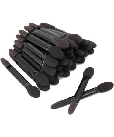 Baluue 150 Pcs Women Eyeshadow Brush Eye Shadow Applicator Double-end Eyeshadow Brushes Face Sponge Black - Buy Online on GoSupps.com