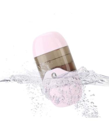 Nano Face Mister Spraying Machine 50ml Capacity Nano Sprayer Portable Handheld Face Moisturizing Spraying Machine(Pink)