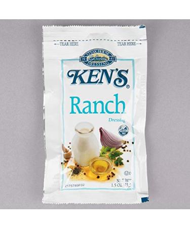 Ken's 1.5 Ounce Ranch Dressing Packets, Case of 60 1.5 Ounce (Pack of 60)