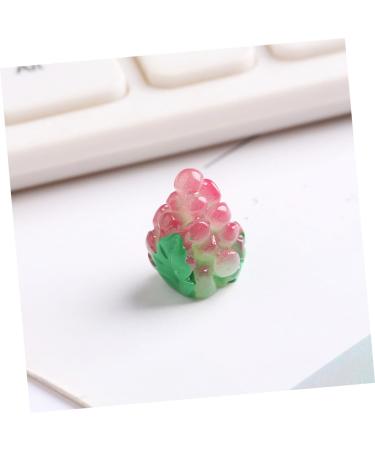 CORHAD 24pcs Artificial Fruit Doll Fruits Lemon Slice Model Fruits Cake Topper Realistic Grape Props Lifelike Grape Props Hairclips Photo Frames Ornaments Material Phone Case Resin Child - Buy Online on GoSupps.com