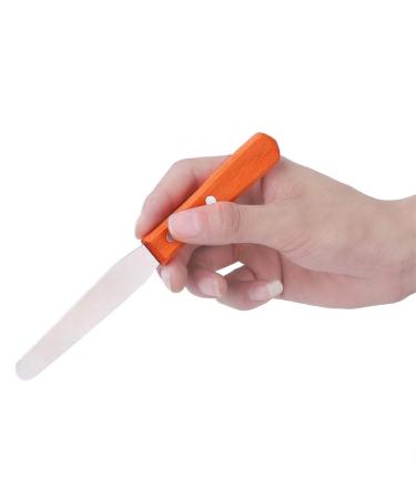 Wooden Depilatory Wax Applicator - Hair Removal Tool with Stainless Steel Handle (19.3 cm) - Perfect for All Skin Types | Buy Internationally - Buy Online on GoSupps.com