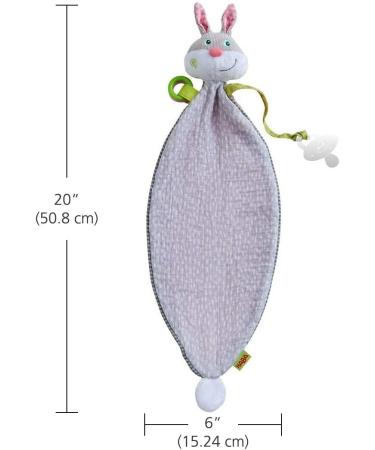 HABA 305558 Comforter Bunny Hops | Colorful Baby Comforter for Newborns & Infants | International Shipping Available - Buy Online on GoSupps.com
