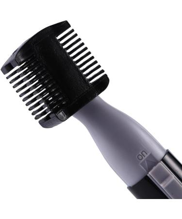 Ruiqas Portable Electric Eyebrow Trimmer - Black Hair Remover for Eyebrows Lips Nose & Body Hair Removal - Buy Online on GoSupps.com