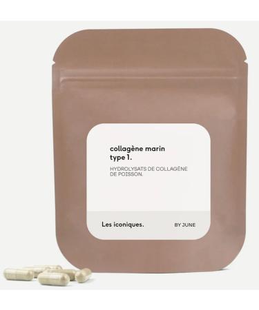Marine Collagen Hydrated Skin and Flexible Joints 90 Capsules 1000mg Patented and Hydrolyzed 500 Daltons Collagen Formulated by Pharmacy Doctors The Iconics of June.
