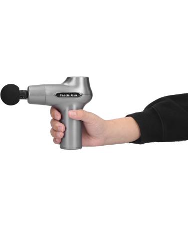 Mini Muscle Massager - Adjustable Vibration Deep Tissue Electric Massager for Fitness & Relaxation (Gray) - International Shipping Available - Buy Online on GoSupps.com