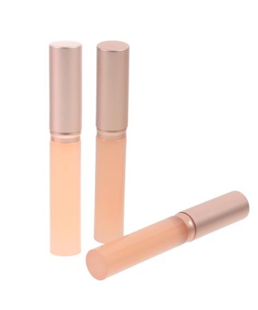 3Pcs Silicone Lip Brush Lip Makeup Brush Concealer Brush under Eye Reusable Lipstick Brush with Tube Protector Lip Applicator for Lip Gloss Lip Oil Lip Balm Lip Mask