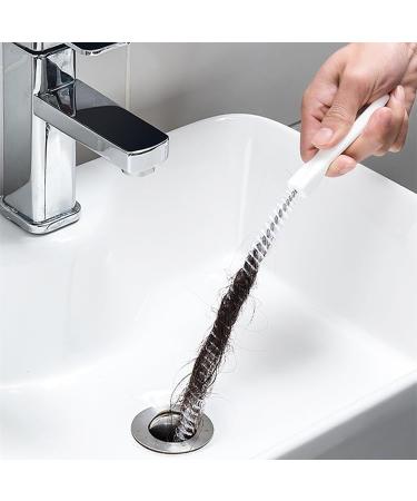 Flexible Pipe Dredge & Sewer Hair Cleaner | Wash Basin Cleaning Brush | Water Pipe Tool for Efficient Drain Cleaning - Buy Online on GoSupps.com