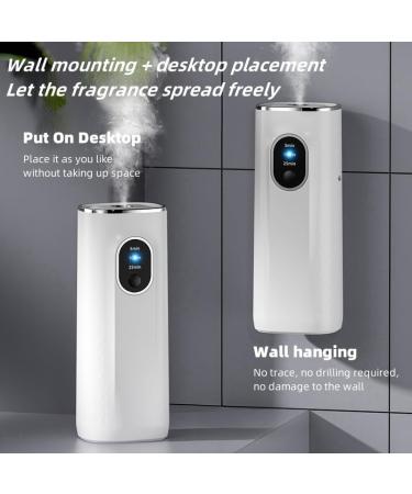 Home Essential Oil Diffuser Humidifier - LED Display 3-Stage Timing Aromatherapy Air Freshener for Large Rooms - White - Buy Online on GoSupps.com