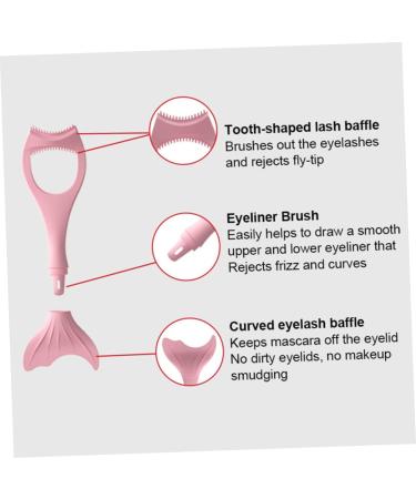 NOLITOY 10 Pcs Eyeliner Eyelash Brush Tool Kit Mascara Eyeshadow Makeup Supplies Mermaid Usb - Buy Online on GoSupps.com